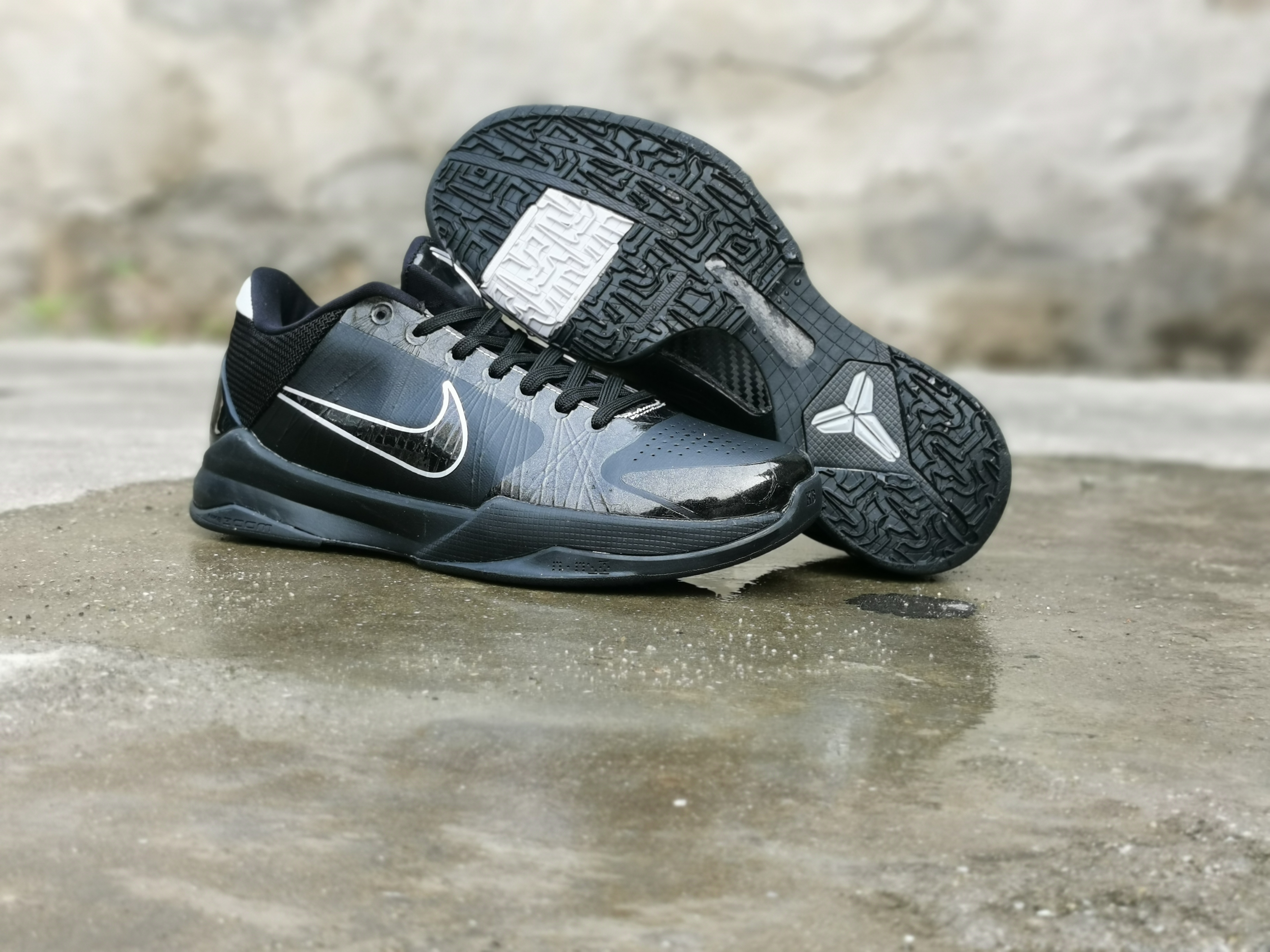 Nike Kobe 5 Black Warrior Shoes